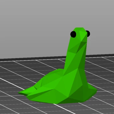 Nessie Low Poly