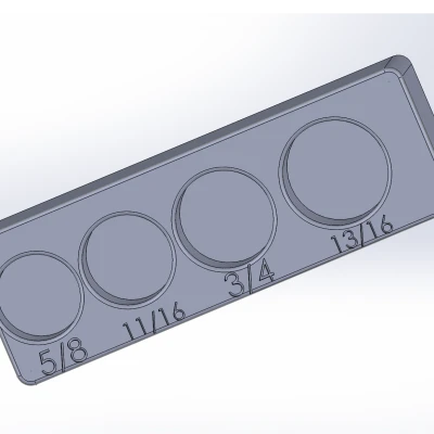 Giá đỡ tuýp Husky Gridfinity 5/8 đến 13/16