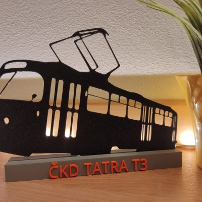 Mô Hình Xe Điện Tatra T3