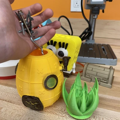 Hộp đựng đồ hình trái thơm SpongeBob