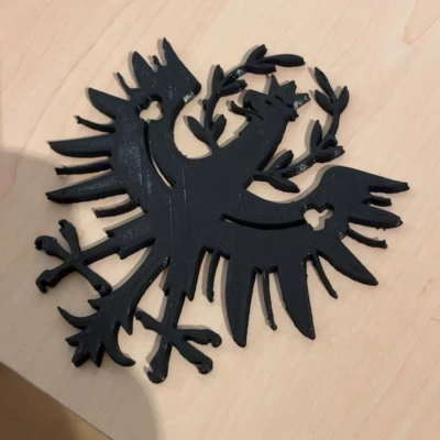 Mô hình đại bàng Tirol 3D