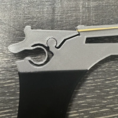 Súng Thun Cao Su - Mô Hình 3D