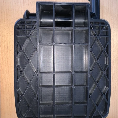 Sửa Chân Bệ Bước Xe Lăn Đẩy Bị Sập Xuống