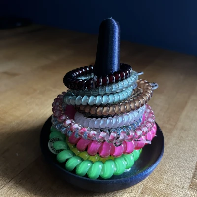 Kệ Đựng Dây Buộc Tóc (Teletie Holder)