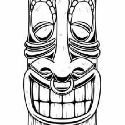 Tiki Keytag 48 - Thần thoại Polynesia