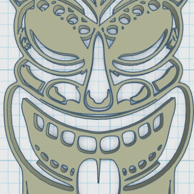 Tiki Keytag 46 - Vật trang trí độc đáo