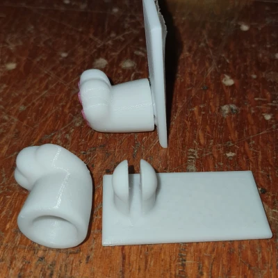 Móc Treo/Giá Đỡ Hình Bàn Chân Mèo - Bản Remix