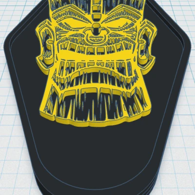 Tiki Keytag 40 - Móc khóa Thần Tiki Khổng Lồ