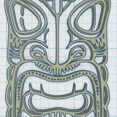 Tiki Keytag 32 - Mô Hình Móc Khóa Thần Tiki