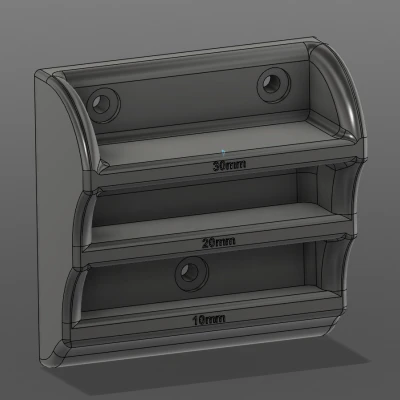 Mô Hình Tấm Ván Tập Treo Tường Leo Núi 3D