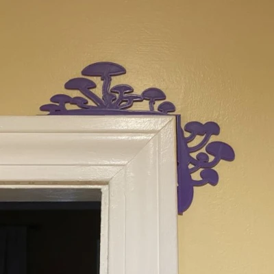 Trang Trí Cạnh Cửa Hình Nấm