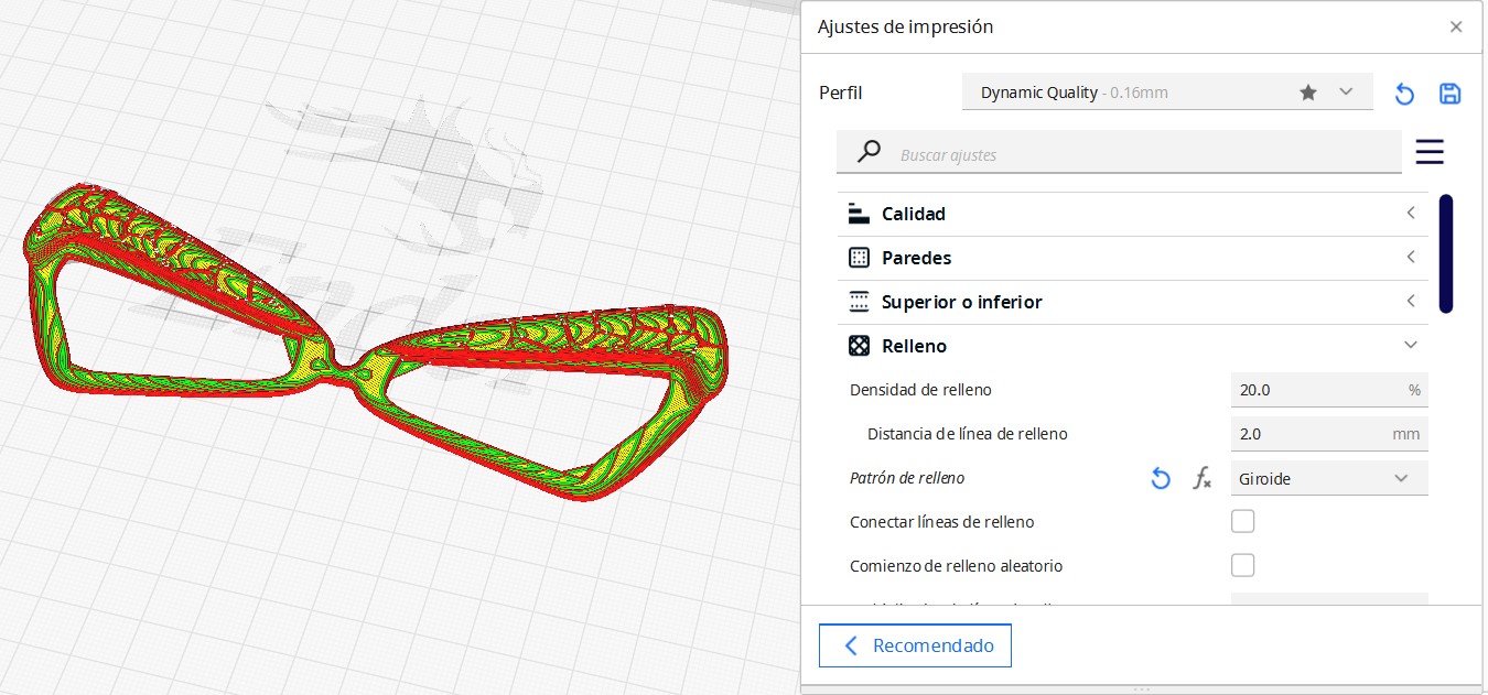 Kính Mắt Họa Tiết Voronoi