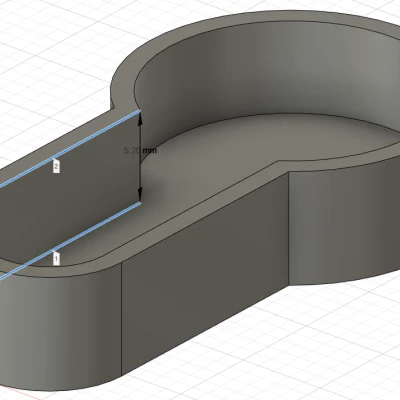 Chặn Gió Lỗ Khóa (TPU) (Có file .step)