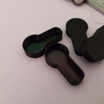 Chặn Gió Lỗ Khóa (TPU) (Có file .step)