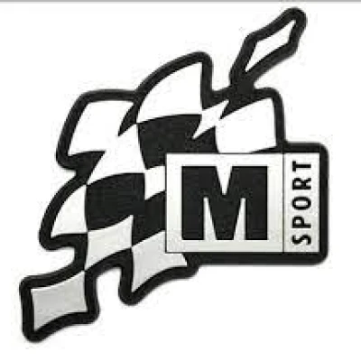 Móc khóa M-sport nền carbon