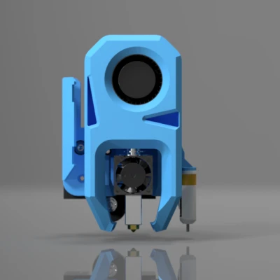 Ống dẫn MAK Vector - Giá đỡ Orbiter V2.0 V6 Volcano cho Creality/Ender 3