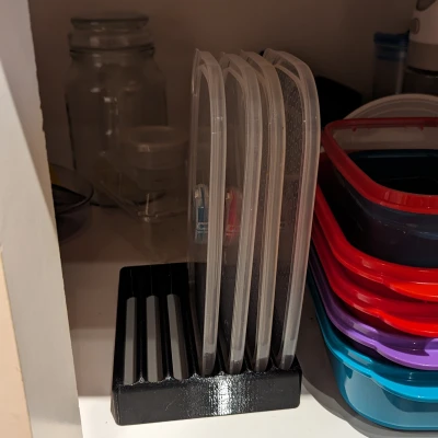 Chân Đế Đựng Nắp Hộp Decor Hình Chữ Nhật