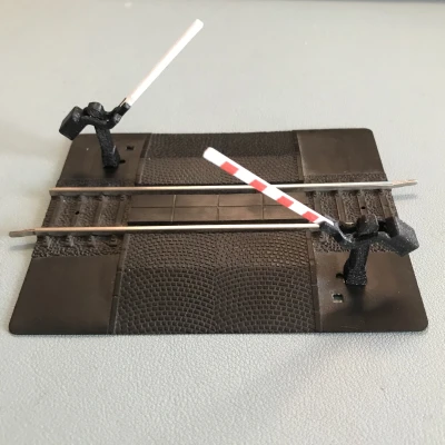 Thanh Chắn Đường Sắt Tàu Hỏa Tỷ Lệ H0