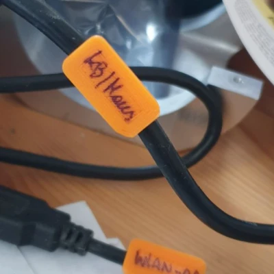 Kẹp Dán Nhãn Dây Cáp