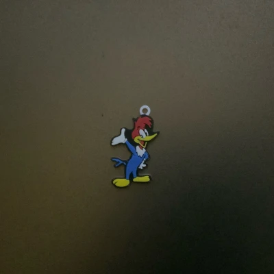 Móc khóa/mặt dây chuyền nhân vật hoạt hình Woody Woodpecker
