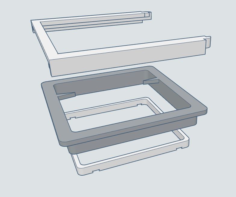Phiên bản 1. Spacer màn hình lấy nét Hasselback Escura & Ống ngắm