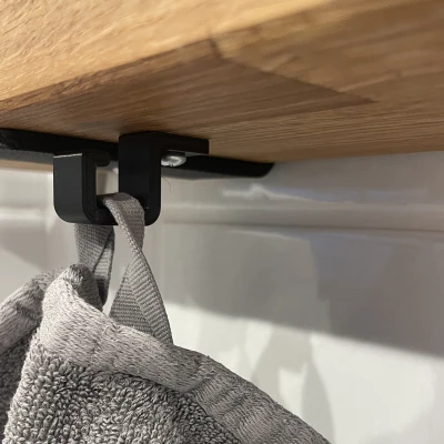 Móc treo khăn gắn mặt dưới