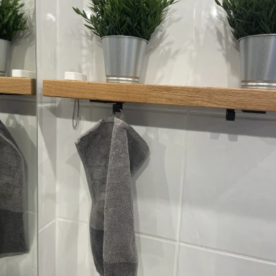 Móc treo khăn gắn mặt dưới