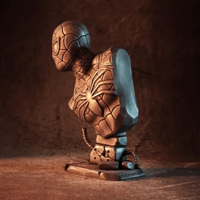 Mô hình Bán thân Người Nhện (STL)