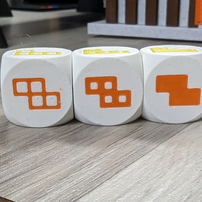 Xúc Xắc Cân Bằng Tetris