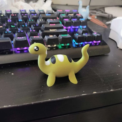 Quái Vật Hồ Loch Ness Dễ Thương - Đa Sắc AMS