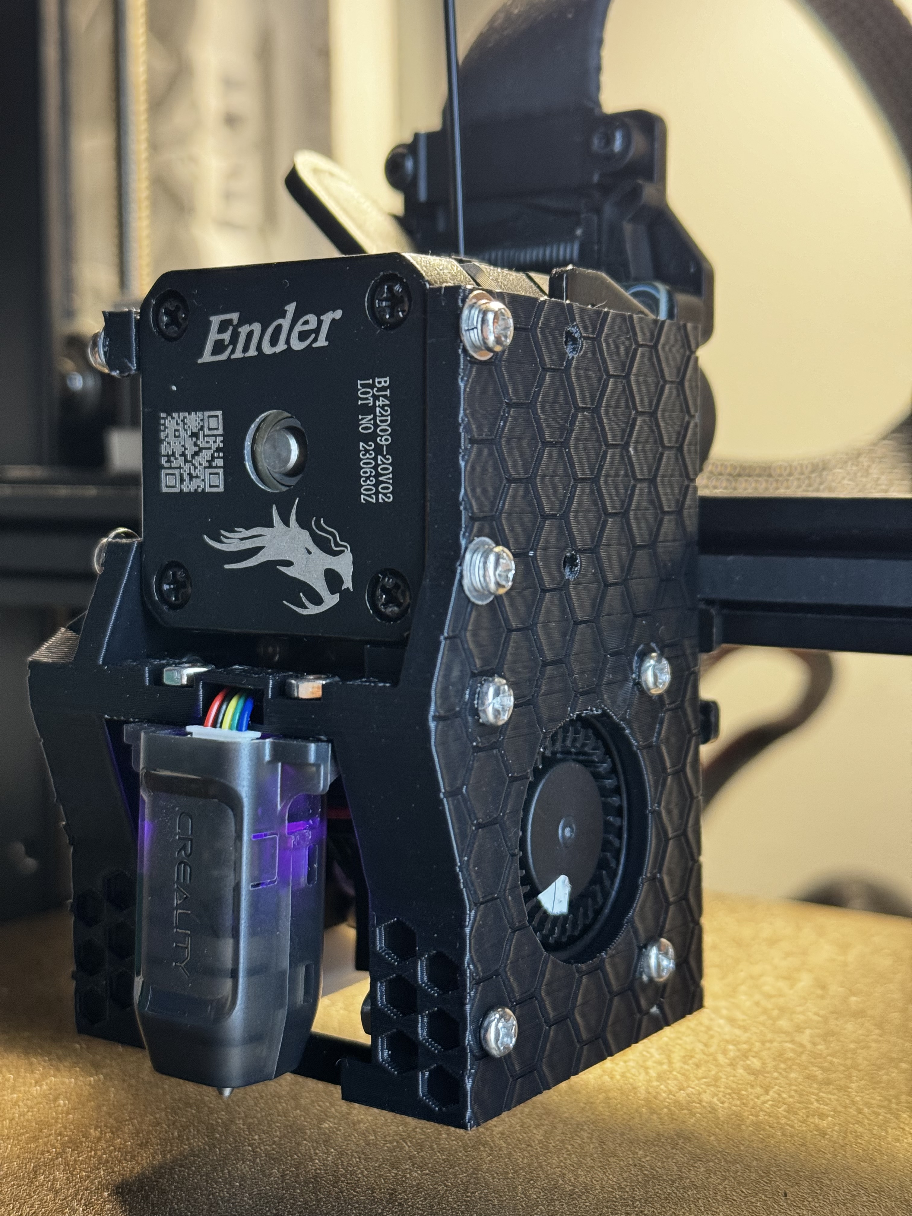 Ốp che quạt kép Ender 3 V3 SE Dual 4010