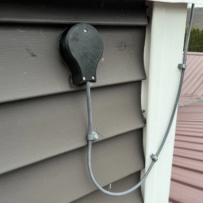 Lỗ luồn cáp Starlink gắn ngoài trời - Ống luồn 1"