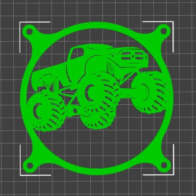 Xe tải quái vật 120mm