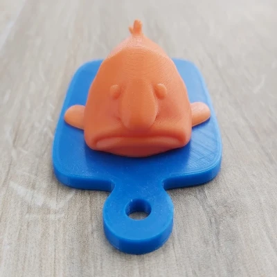 Móc Khóa Cá Blobfish - Lowpoly