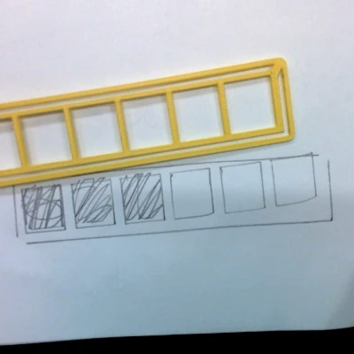 Khuôn Vẽ Phân Số Dạng Thanh