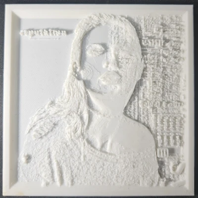 Mô hình Lithopane Ảnh Bìa Album Reputation của Taylor Swift