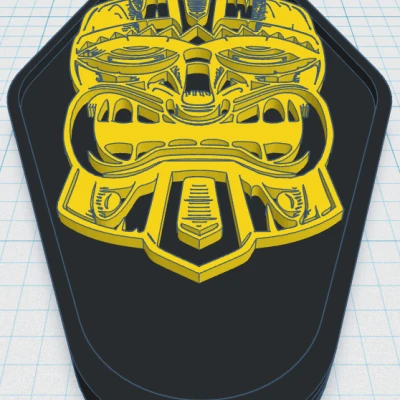 Tiki Keytag 19 - Móc khóa hình thần Tiki