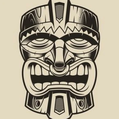 Tiki Keytag 19 - Móc khóa hình thần Tiki