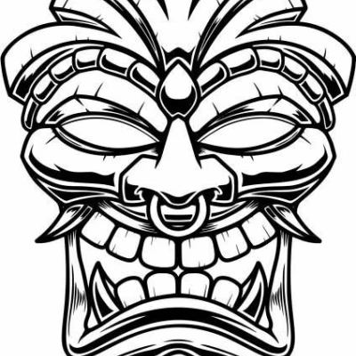 Tiki Keytag 4 - Thần thoại Polynesia