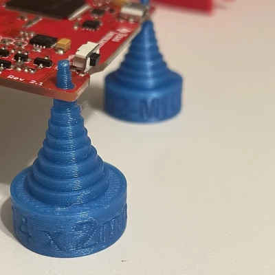 Đế đỡ PCB và thước đo lỗ xếp chồng thông số (lỗ M2-M14)