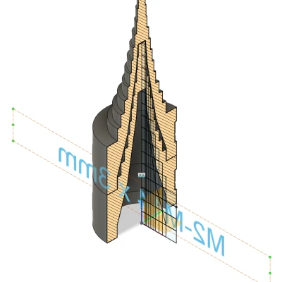 Đế đỡ PCB và thước đo lỗ xếp chồng thông số (lỗ M2-M14)