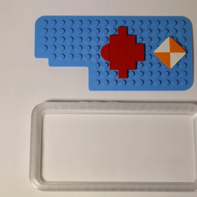 Ốp Lưng Lego Samsung S22 (2 Mảnh)