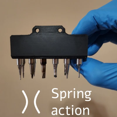 Đế giữ mũi hàn chống đổ