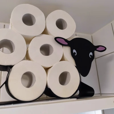 Looie - Chú Cừu Giữ Cuộn Giấy Vệ Sinh