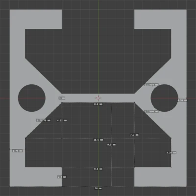 Ray nhôm 20mm cho T-Nut 3030 và phụ kiện nhôm định hình 2020