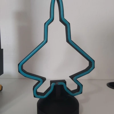 Đèn Neon Điều Khiển Bằng Alexa | Tương Thích Home Assistant | Tự Tạo Hình Dạng