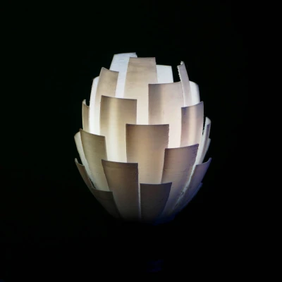 Chao đèn hình Vỏ sò