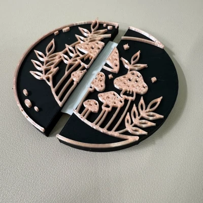 Tay Nắm Nấm Cho Tủ Ikea Rudsta Wide