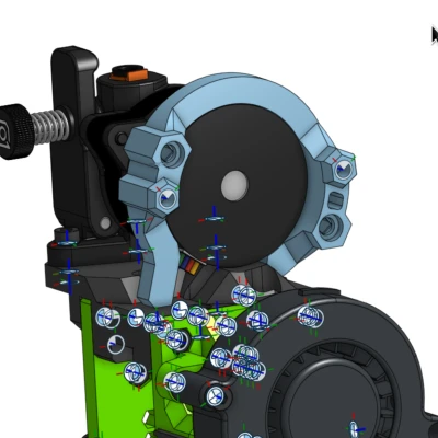 Giá đỡ EVA 2 + Orbiter 2.0 cho bo mạch công cụ BTT EBB36