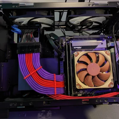 Pát Gắn Nguồn HDPLEX 250W GaN Cho LianLi Q58